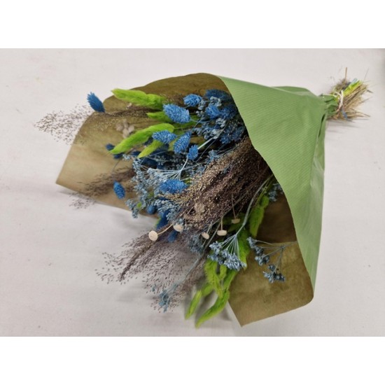 BOUQUET KRAFT LUXE LIGHT BLUE/GREEN