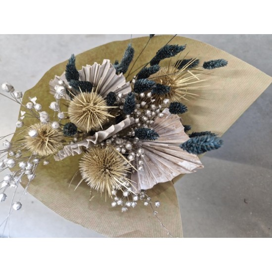 BOUQUET KRAFT PLATINA GOLD