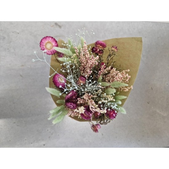 BOUQUET KRAFT STANDARD AUBERGINE TINGLING