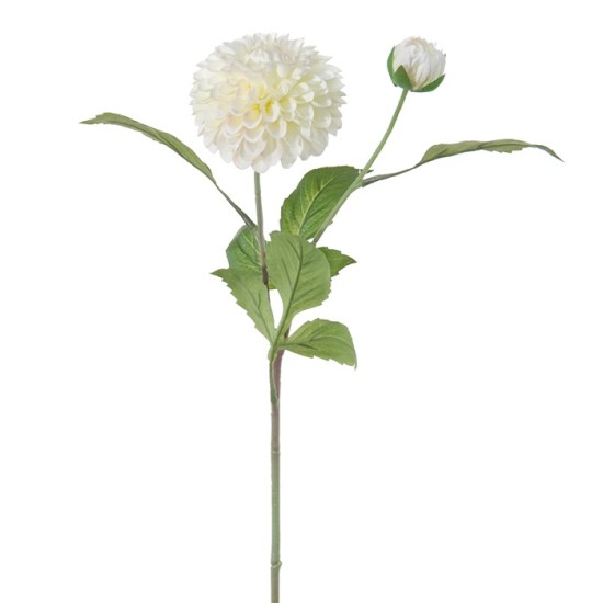 DAHLIA 60CM WHITE