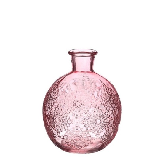 FLES BOLOGNA H12 D9.5 SOFT PINK 8ST