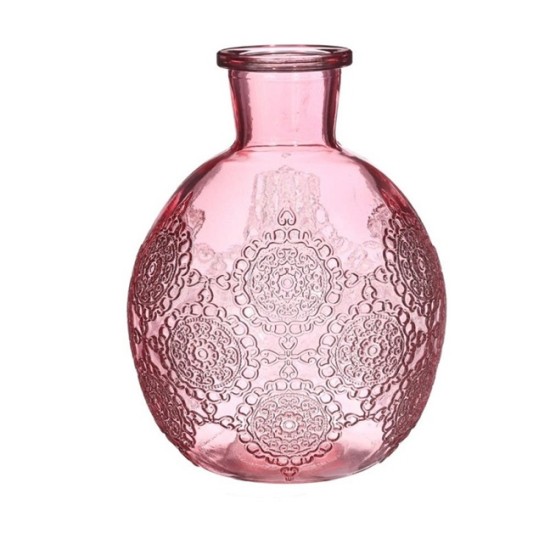 FLES BOLOGNA H17 D13 SOFT PINK 6ST