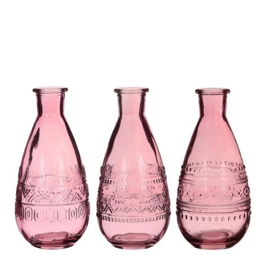 BOUTEILLE ROME SOFT PINK D7.5 H14.5 12PCS