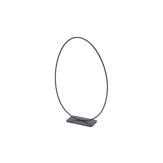 FRAME EGG ON BASE 24X35CM BLACK