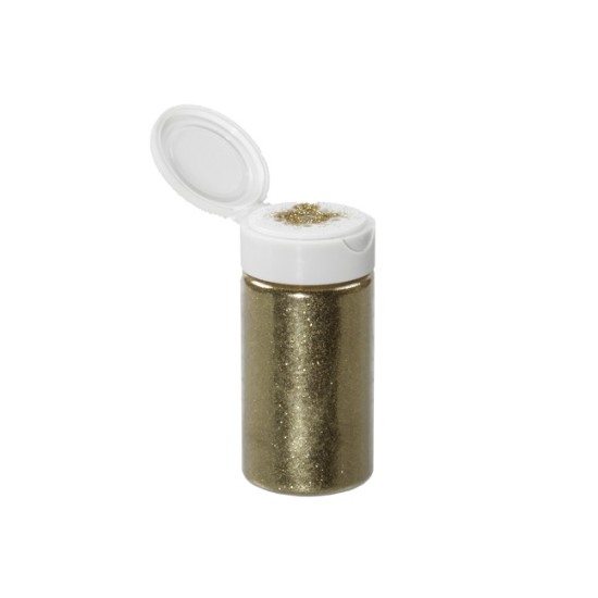 GLITTERPOEDER 100GR GOUD