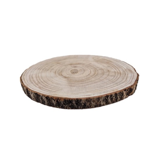 HOUTSCHIJF PAULOWNIA D40 H3CM NATUREL HOUTSCHIJF PAULOWNIA D40 H3CM NATUREL