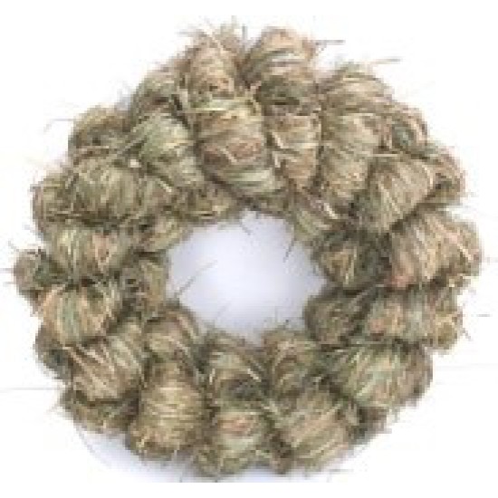 WREATH HAY BOUNDED 35CM