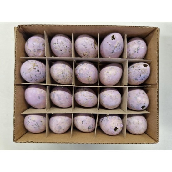 OEUFS DE CAILLE LILA 60PCS