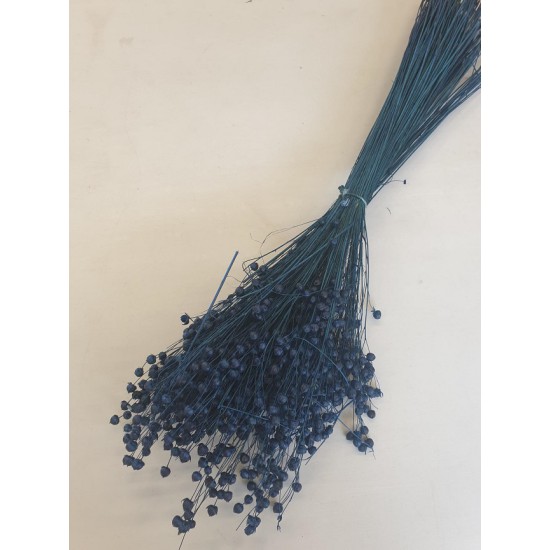 LINUM (VLAS) BLAUW +/-50GR BOPP/kraft