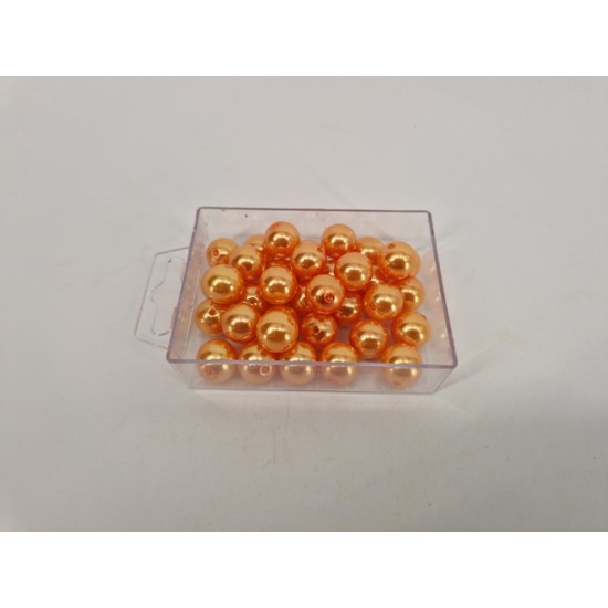 PARELS 14MM ORANJE PARELS 14MM ORANJE