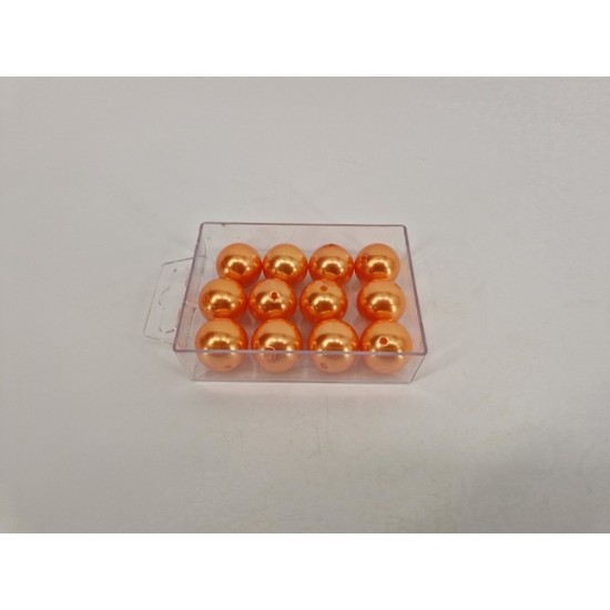 PERLES 20MM ORANGE PERLES 20MM ORANGE