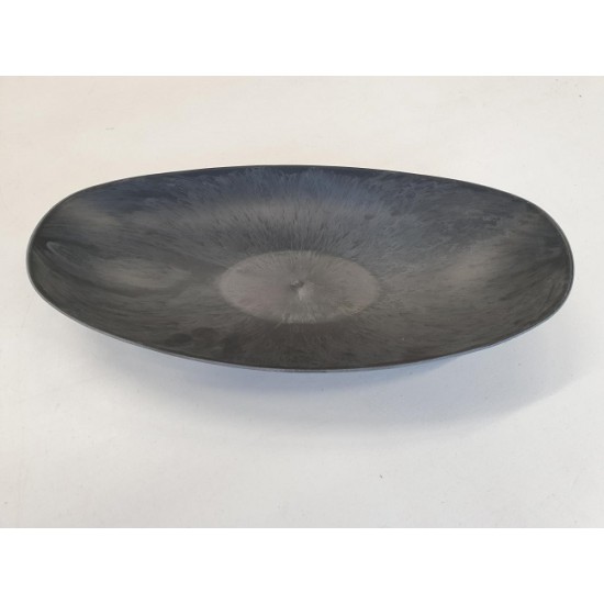 BOWL PLASTIC BOAT 30X15X5 GREY