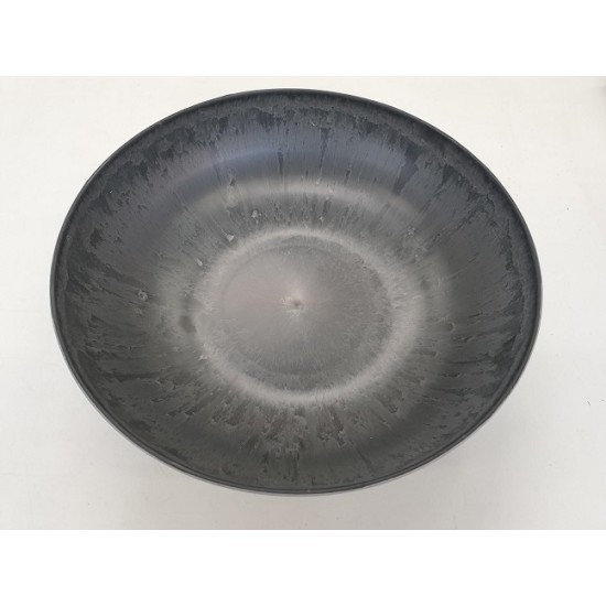 PLASTIC BOWL CHARROUX 37X10.5 GREY