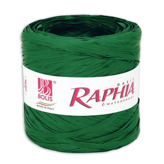 RAPHIA VERT FONCE 200M