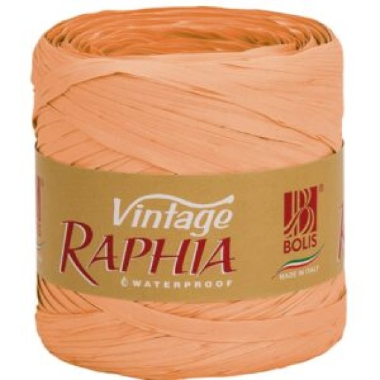 RAPHIA VINTAGE SALMON 200M