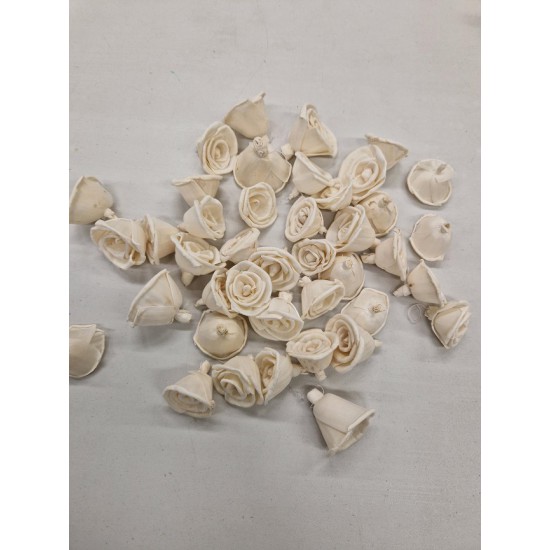 SHOLA ROSE 4CM NATURAL 40PCS