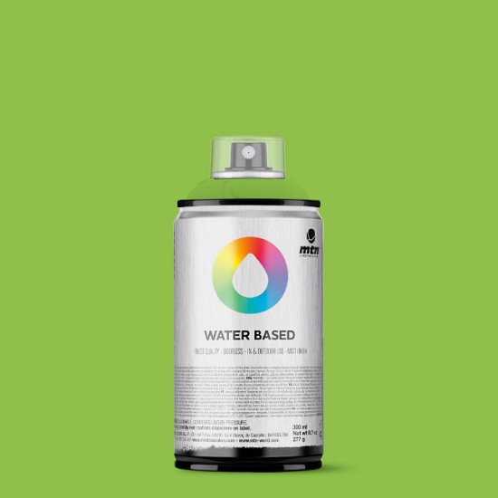 SPRAY BRILLIANT LIGHT GREEN 300ML WATER BASED