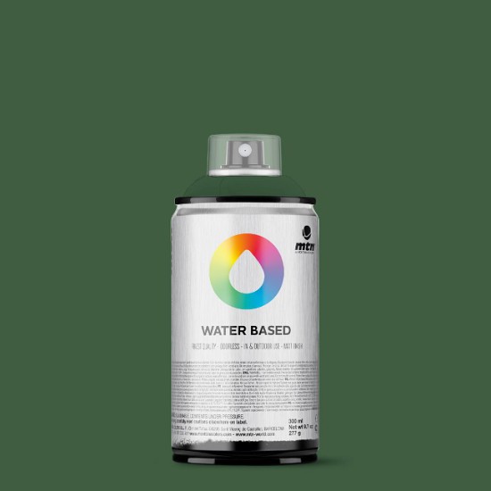 SPRAY GREY GREEN DARK 300ML WATER BASED