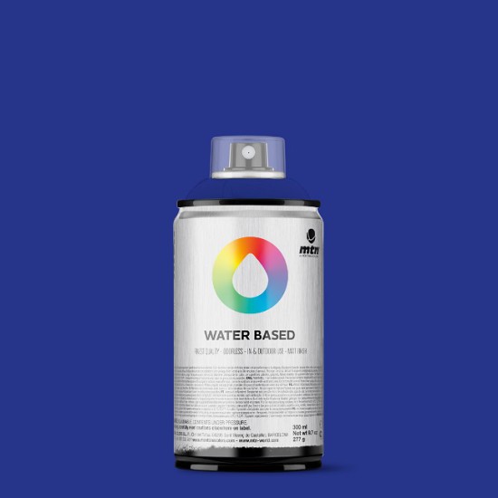 SPRAY PRIMARY BLUE DARK 300ML WATER BASED