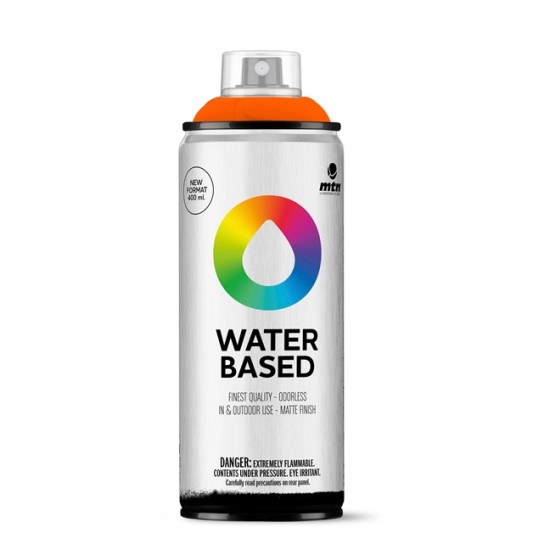 SPRAY AZO ORANGE PANTONE 021 U 400ML WATER BASED