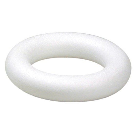 STYROPOR RING ROND 250 X 50MM 40ST STYROPOR RING ROND 250 X 50MM 40ST