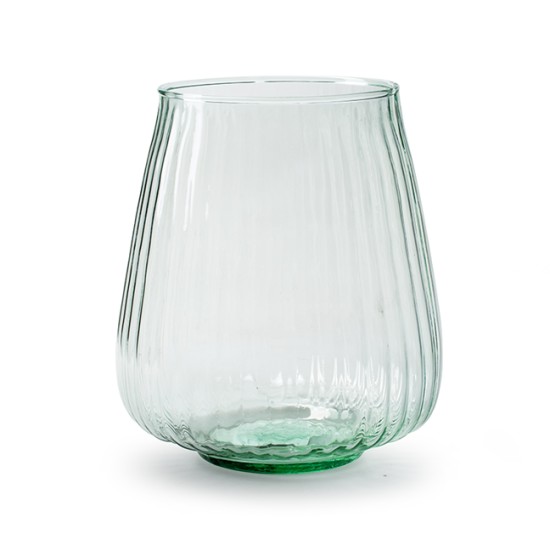 VASE MARBELLA H19.5 D18.5 VERT