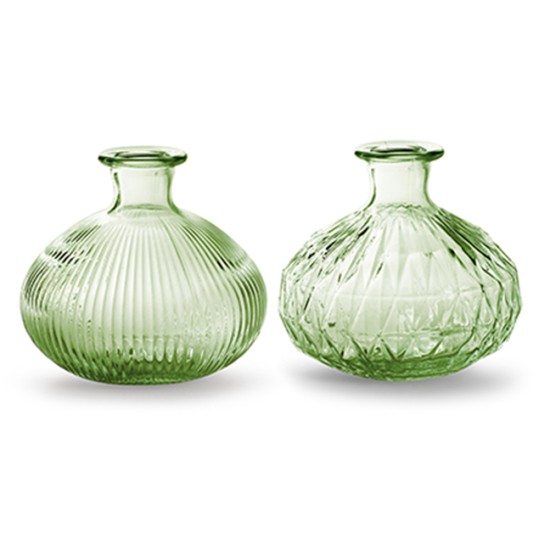 VASE SOLEIL H12.5 GREEN