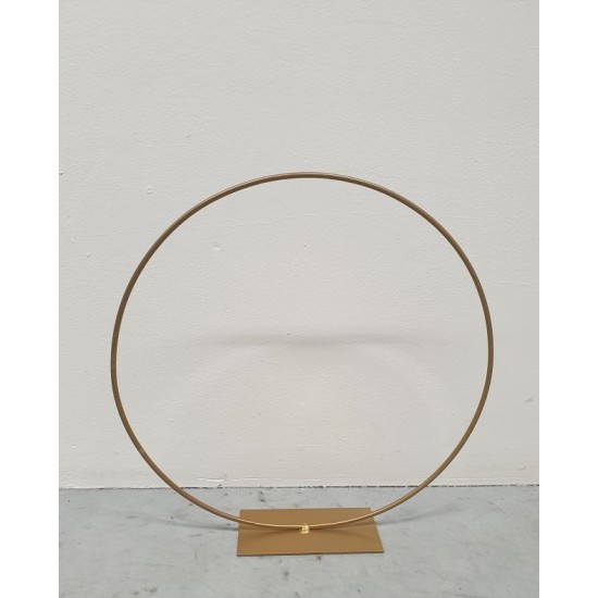 FRAME RING ON BASE 100CM GOLD