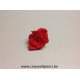 PRESERVED ROSE (LARGE OPEN) +/-6.5CM RED 4PCS