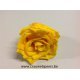 PRESERVED ROSE (MEDIUM OPEN) +/- 4.5CM YELLOW 6PCS