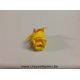 ROSE STABILISEE (MINI) +/-2.5CM JAUNE 12PCS