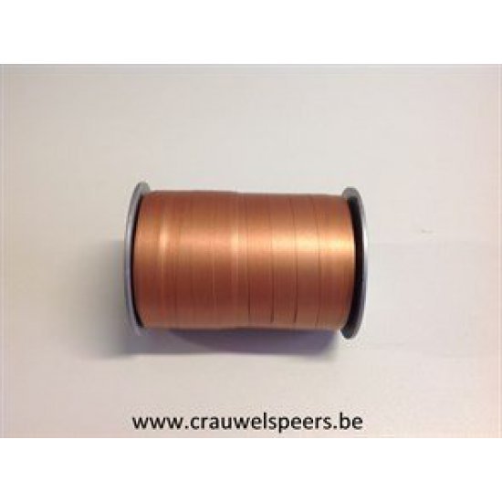 KRULLINT BI-COLOUR 200m 10mm ORANJE/BRUIN