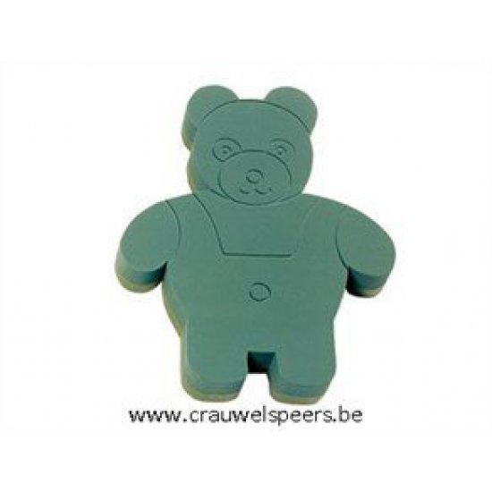 FOAM FRAME TEDDYBEER STAAND 48CM 2ST