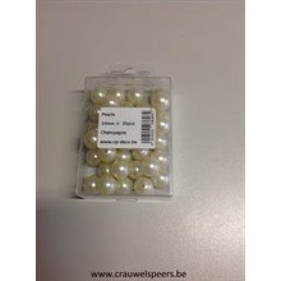 PERLES 14MM CHAMPAGNE