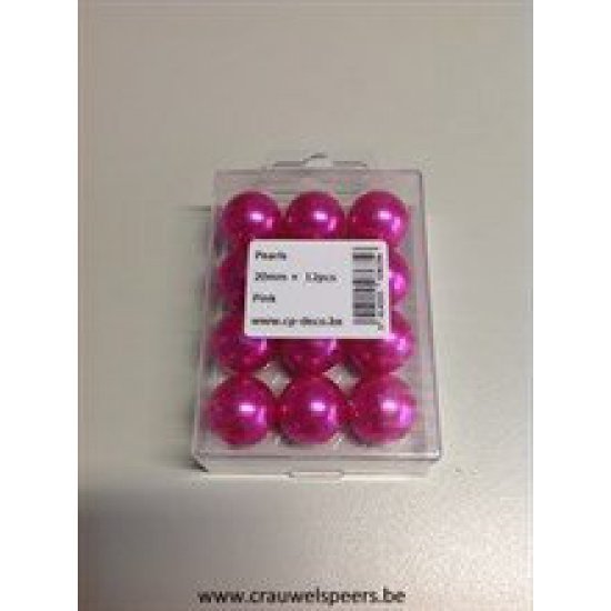 PARELS 20MM PINK