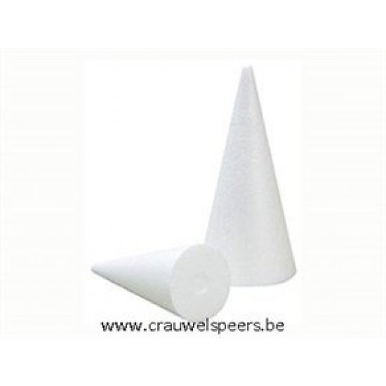 STYROPOR CONE 260 X 120MM 30PCS