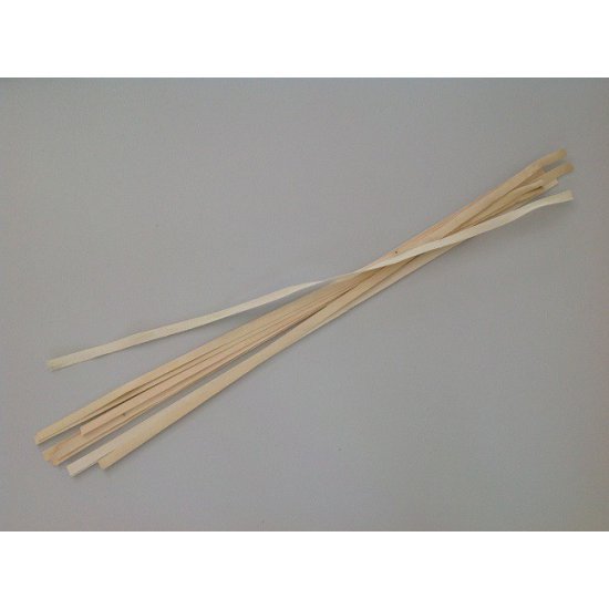 WOOD STRIPS 80/2CM NATURAL +/-500GR