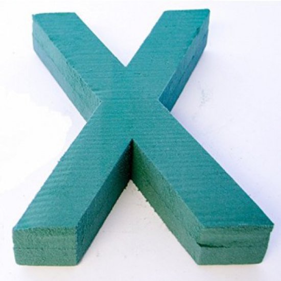 FOAM FRAME LETTER X