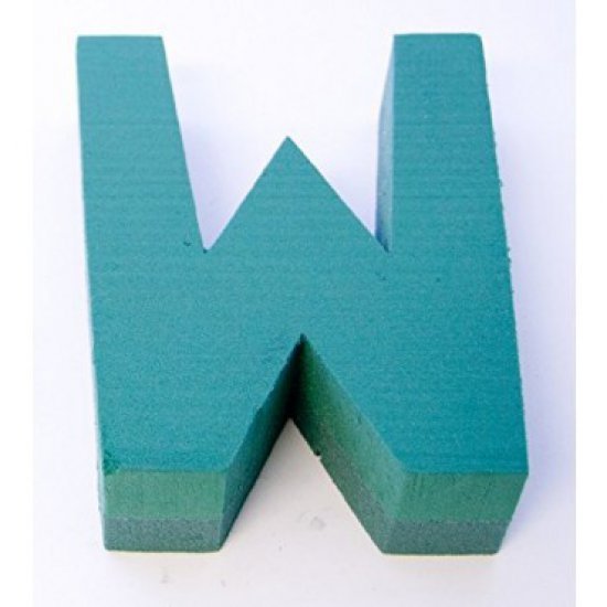 FOAM FRAME LETTER W