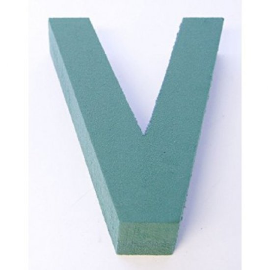 FOAM FRAME LETTER V