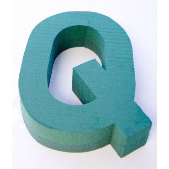 FOAM FRAME LETTER Q