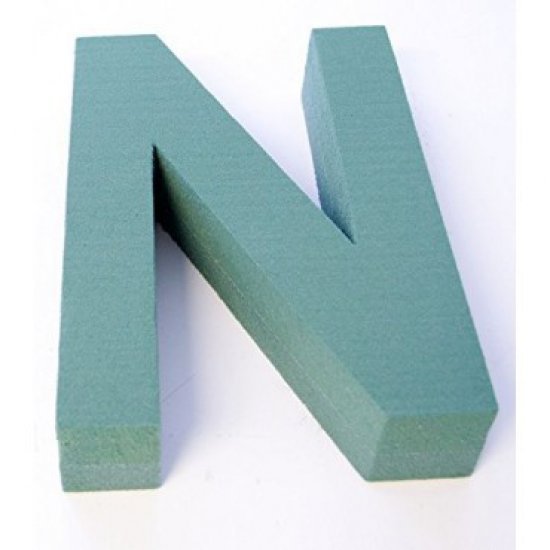 FOAM FRAME LETTER N