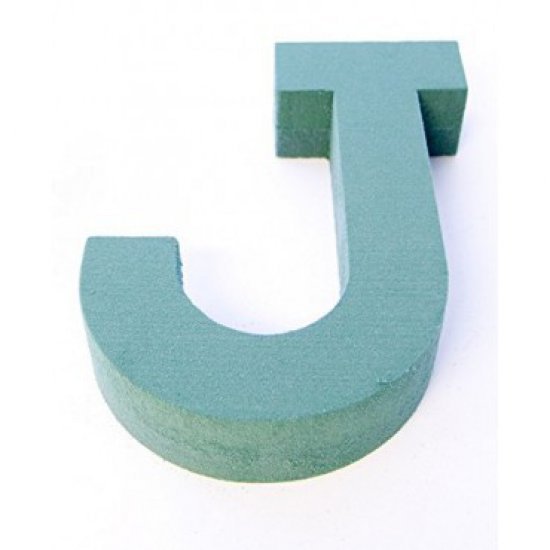 FOAM FRAME LETTER J