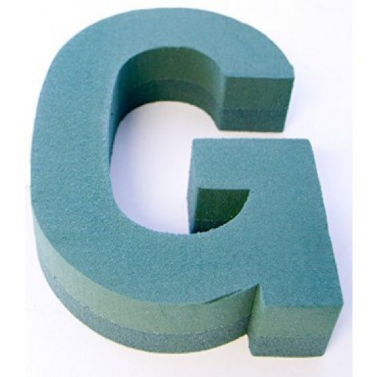 FOAM FRAME LETTER G