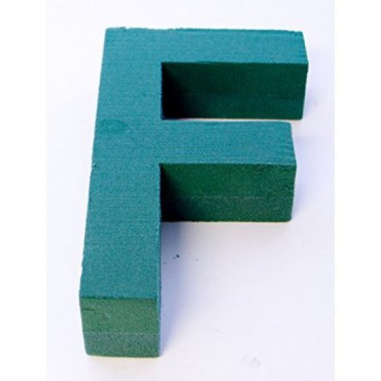 FOAM FRAME LETTER F