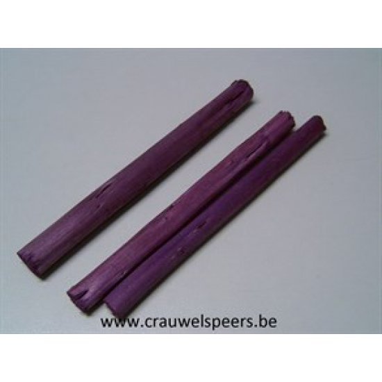 JUTE STICK 20CM AUBERGINE 20ST