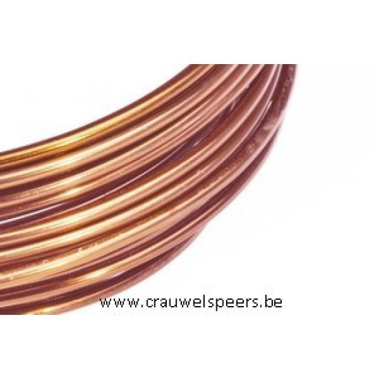 ALUMINUM WIRE 2.0MM COPPER 100GR +/-12M