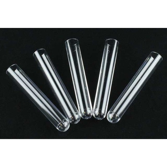 ACRYL TUBES 12X55MM 100PCS