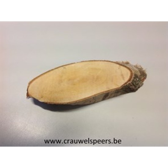 BIRCH SLICE LONG +/-30-34X14-16CM +/-2.5CM NATUREL