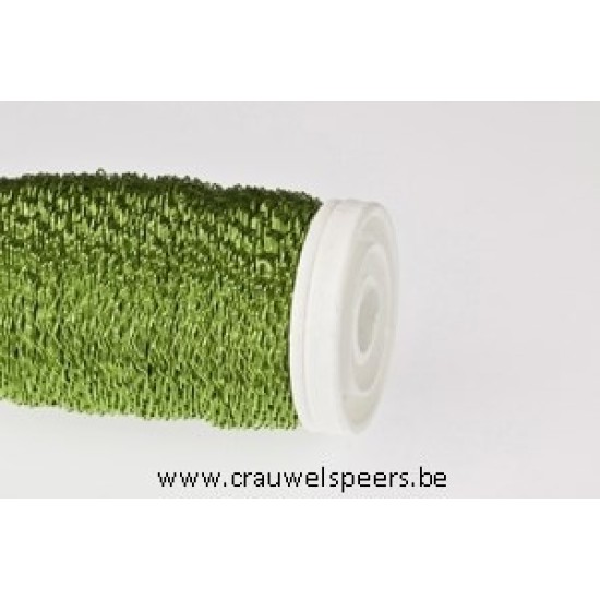 BOUILLON EFFECT DRAAD APPELGROEN 0.30MM 70M 50GR